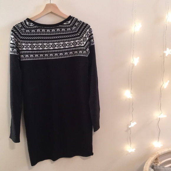 Nordic knit tunic dress - Picture 2 of 4